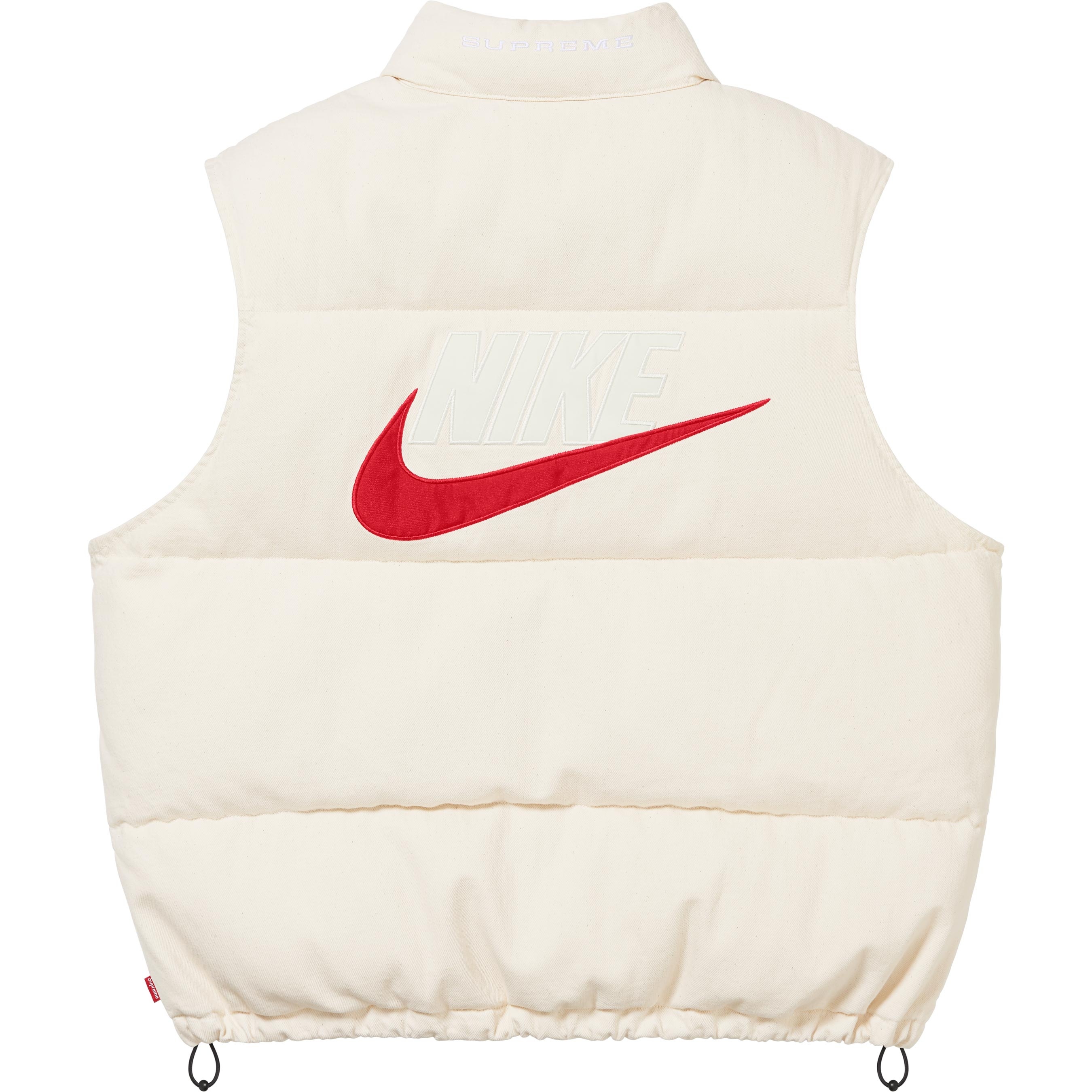 Supreme®/Nike® Denim Puffer Vest view 2